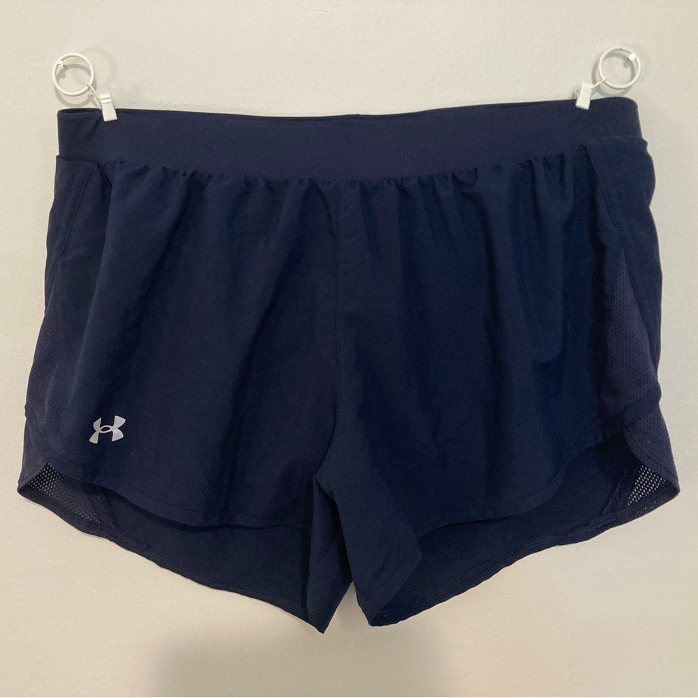Under Armour Women's Dark Blue Athletic Shorts